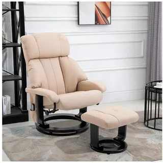Homcom Relaxsessel mit Liegefunktion Massagesessel Fernsehsessel