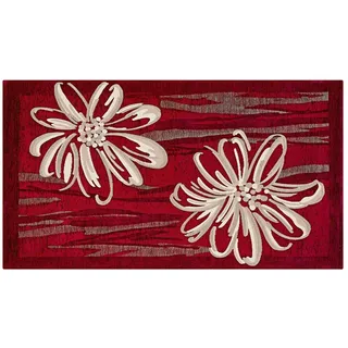 BIANCHERIAWEB Suardi Veloursteppich, rutschfest, Design Amethyst