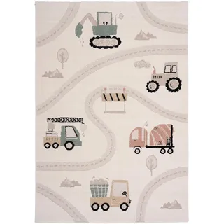 Pergamon Happy Kids Kinderteppich 80 x 150 cm Türkis