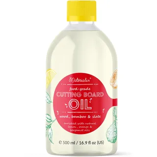 Materialix Schneidebrettöl in Lebensmittelqualität - Zitrone, Orange und Bergamotte