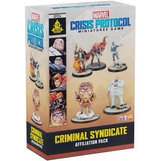 Asmodee, Marvel: Crisis Protocol – Criminal Syndicate, Affiliation Pack, Atomic Mass Games, Tabletop, 2 Spieler, 14+ Jahre, 90-120 Minuten, Englisch, Mehrsprachig