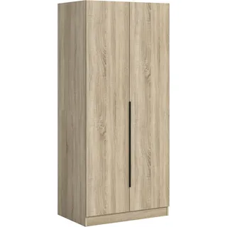 Home Affaire Kleiderschrank Skarde 80 x 180 x 52 cm Braun