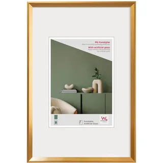 walther + design Desire Kunststoffrahmen Gold 50x70 cm 2er Set
