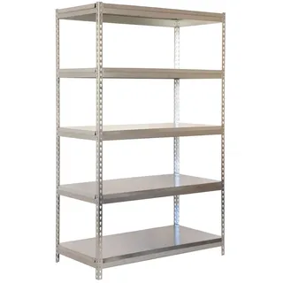 simontaller-simonforte Metallregal 200 x 100 x 60 cm Verzinkt