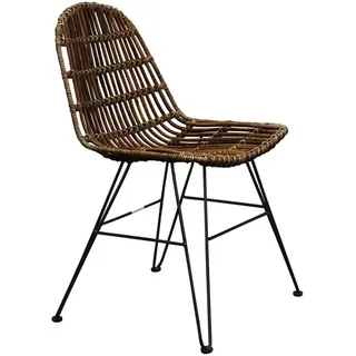 SIT Möbel SIT Rattanstuhl Gartenstuhl 50 x 60 x 84,5 cm beige