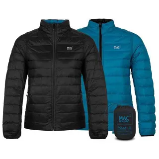 Mac in a Sac Polar Jacke - Jet Black / Teal - XS