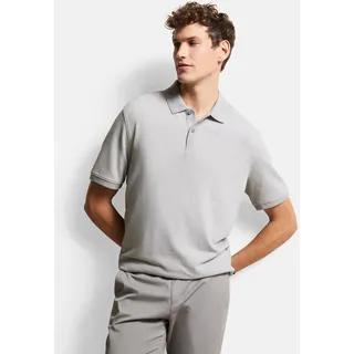 bugatti Poloshirt, in 2-tone-Optik, grau