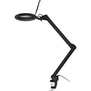 goobay LED-Klemm-Lupenleuchte Schwarz