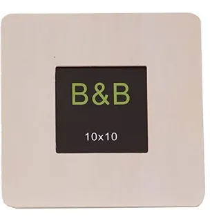 Desconocido B And B 10X10CM Bilderrahmen Quadratisch, Mehrfarbig