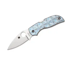 Spyderco Messer Chaparral Taschenmesser, Blau, M