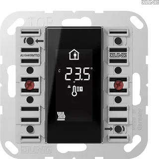 Jung KNX Kompakt A5194KRMTSD Raumcontroller-Modul 4fach, A5194KRMTSD