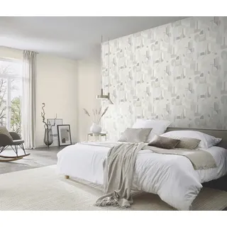 Erismann Vliestapete Fragment Grafisch grau 10,05 x 0,53 m