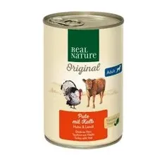 REAL NATURE Adult Pute mit Kalb 6x400 g