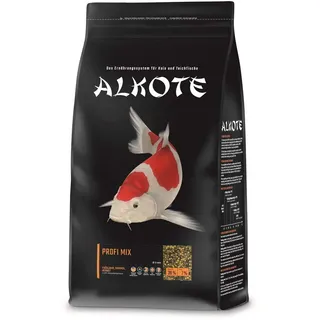 AL-KO-TE, 3-Jahreszeitenfutter für Kois, Frühjahr bis Herbst, Schwimmende Pellets, 3 mm, Hauptfutter Profi Mix, 3 kg