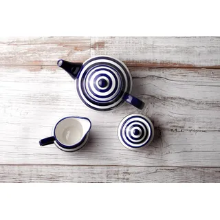 Milch - emailliertes Steinzeug 300 ml, ideal zum Erhitzen und Servieren, robust und leicht zu reinigen, perfekt für den täglichen Gebrauch in der Küche.