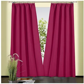 WECKBRODT »Sento« Kräuselband 1, Stk. tlg. Baumwolle, blickdicht, matte Struktur, unifarben, Gardine, Store,