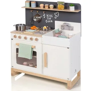 MUSTERKIND® Spielküche »Linum, weiß«, weiß