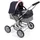 Smarty meliert Grau/Navy