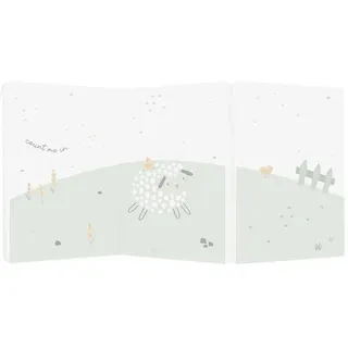 Kikkaboo Schläfriges Schaf Faltmatratze 60/120/5 Cm - Multicolor - One Size