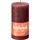Rustiko Shine Stumpenkerze 13 cm rot