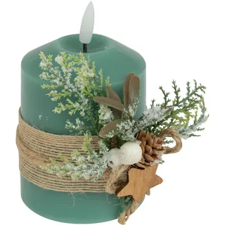 Atmosphera Createur d ́interieur Led-Paraffinkerze Dekorativ 10 cm , Paraffin , 7.5x12.5x7.5 cm , Dekoration, Kerzen & Kerzenhalter