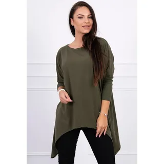 Kesi Oversize-Bluse für Damen Demetra khaki Universal - Grün