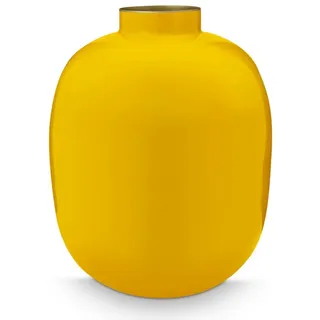 Pip Studio Metall Vase Gelb 32cm