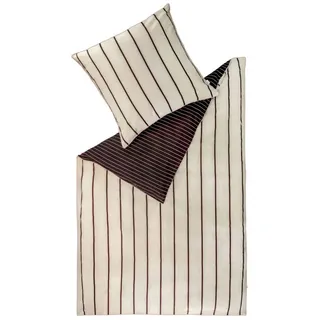 Esprit Bettwäsche CHILL Renforcé Bettwäsche, Baumwolle, 1 teilig, 155 x 220 cm in Braun braun