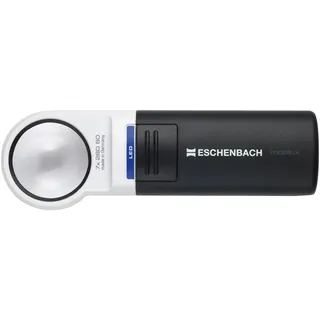 Eschenbach Handlupe 151110 LED Vergrößerungsfaktor 10x Ø35mm