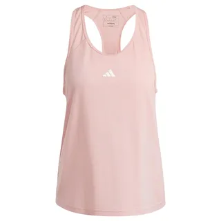 Adidas Train Essentials Minimal Branding Racerback Tank Top, Damen Panzer, semi pink Spark, IX1018