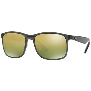 Ray-Ban RB4264 Chromance, Erwachsener, Uni, Quadratisch, Grau, Polarisierte Linse, Nylon - Grün