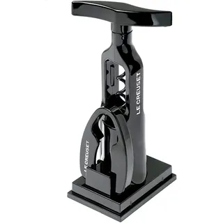 Le Creuset Korkenzieher mit Kapselschneider Geschenkset, GS 100, Kunststoff, Schwarz