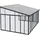 Wintergarten SanRemo 400 x 425 cm grau
