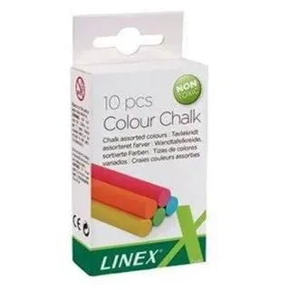 Linex CCCHC10 Coloured Chalk