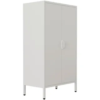 VCM Highboard 60 x 110 x 35 cm Weiß