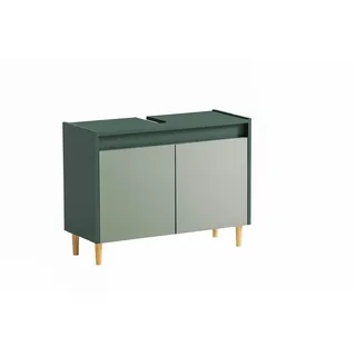 Schildmeyer Waschbeckenunterschrank 80 x 10 x 33 cm Waldgrün/Pistazie
