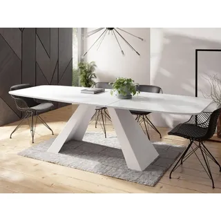WFL GROUP Monte 160 x 76 x 80 cm weiß