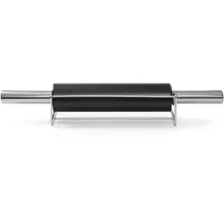 HENDI Teigrolle mit Antihaftbeschichtung, mit Chromständer, Metall, ø 65x250/470mm, Edelstahl