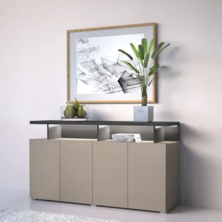 Home Affaire Serio 152,5 x 84 x 40 cm Braun