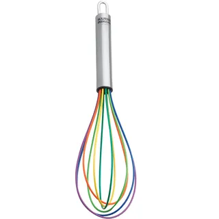 KUHN RIKON Silikonschwingbesen Schneebesen COLORI in Regenbogenfarben groß