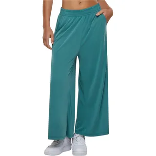 Urban Classics Damen Hose Ladies Modal Culotte, lässige Marlene Hose für Frauen, 3/4 Länge, mit Gummibund, Größen XS-5XL