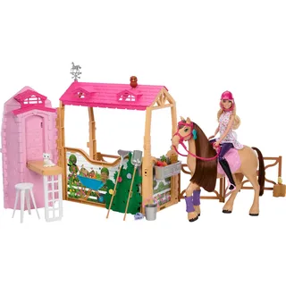 Barbie »Barbie Mysteries: Das geheimnisvolle Pferdeabenteuer-Spielset«, bunt,