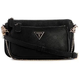 GUESS Umhängetasche Noelle II Double Pouch Crossbody Bag Black