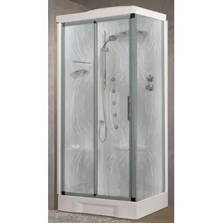 Novellini Neu Holiday 2P+F Hammam 100x70 CM Kabine Hydro Li Mechanisch Aqua