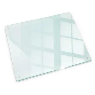 Tulup Herdabdeckplatte 60x52 cm Transparent , Glas , 60x0.4x52 cm , Küchen, Küchenelektrogeräte, Herde, Herdabdeckplatten