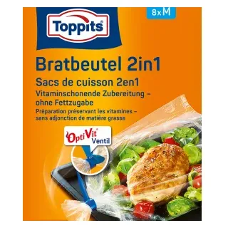 Toppits 207982 Kochbeutel 8 Stück(e) 250 mm 380 mm
