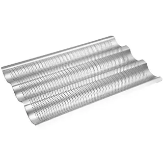Französisch Brot Backform 3 Wellen Antihaft Edelstahl Brot Tablett für