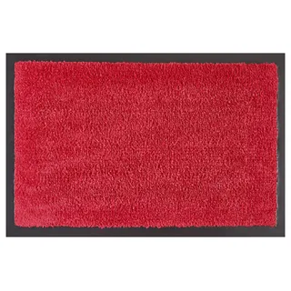 andiamo Fußmatte Venus - Schmutzfangmatte für den Hauseingang - flexibel einsetzbar als Fußmatte innen, Fußabtreter im überdachten Außenbereich oder als Schuhmatte 80 x 120 cm Rot