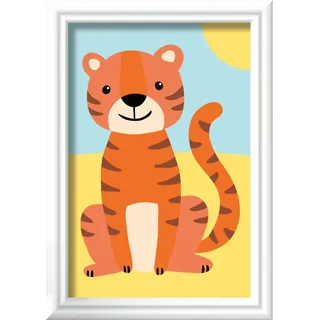 Ravensburger Kleiner Tiger 1 Malen nach Zahlen orange