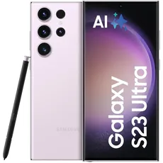Samsung Galaxy S23 Ultra AI-Android-Smartphone, 256GB, 5.000mAh Akku, Smartphone ohne Vertrag Lavender inkl. 36 Monate Herstellergarantie [Exklusiv bei Amazon]